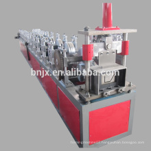 china newest design outfall ditch galvanized metal gutter way cold roll forming machine